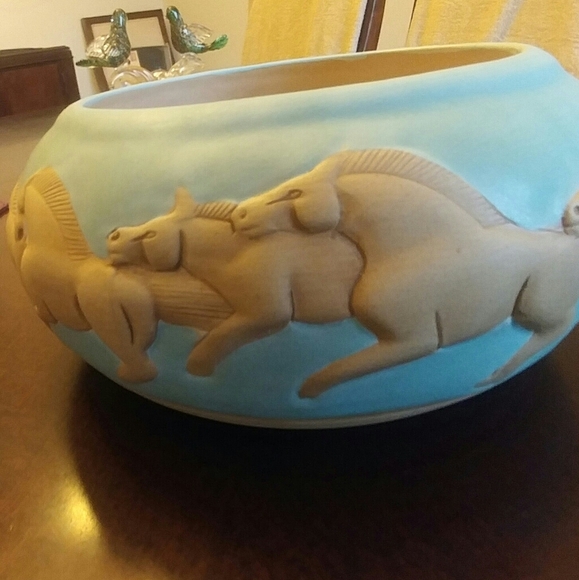 Authentic Navajo Artist Jack Black Ceramic Bowl - Picture 2 of 11